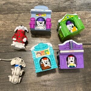 Vintage 101 Dalmatian Figurines toys happy meal McDonald’s